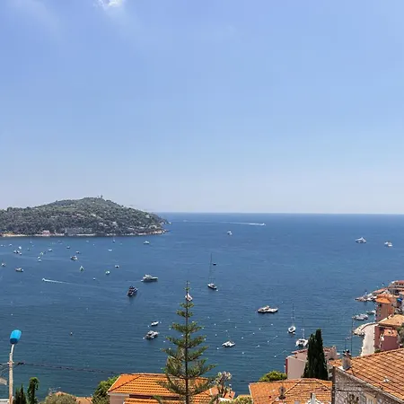 Daire Amazing Sea View 2bdr Swimming Pool Parking Villefranche-sur-Mer