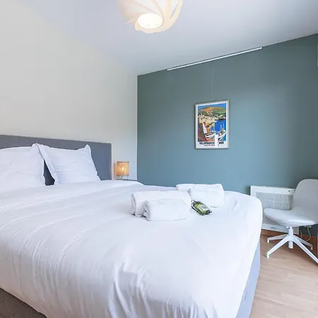 Amazing Sea View 2bdr Swimming Pool Parking Daire Villefranche-sur-Mer